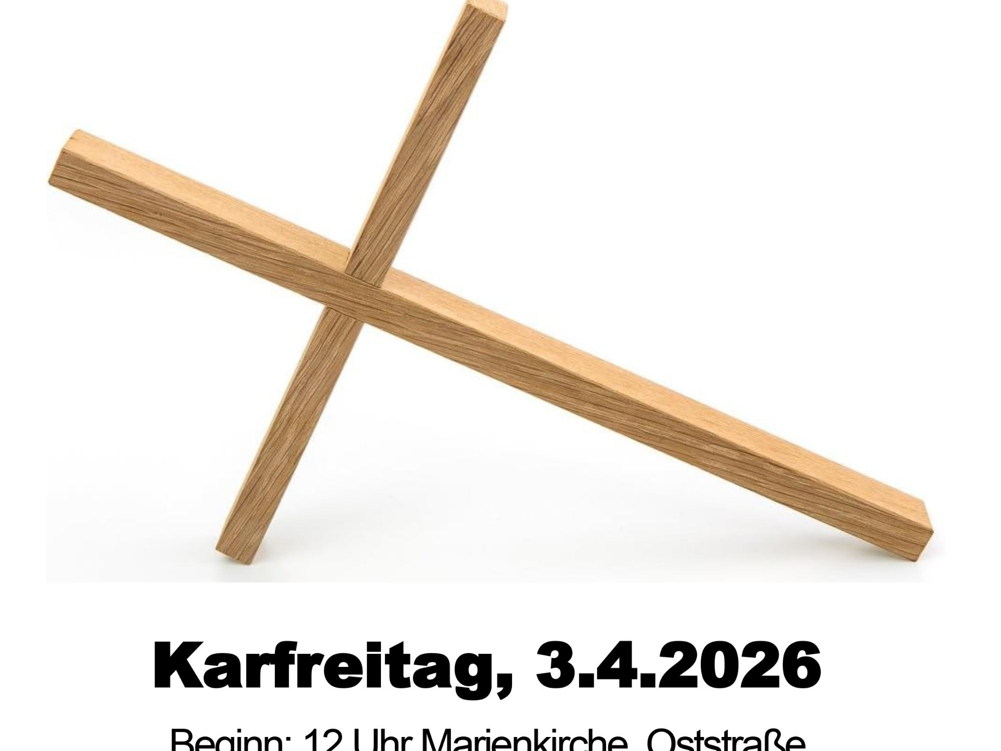 Plakat Ökumenischer Kreuzweg 2026